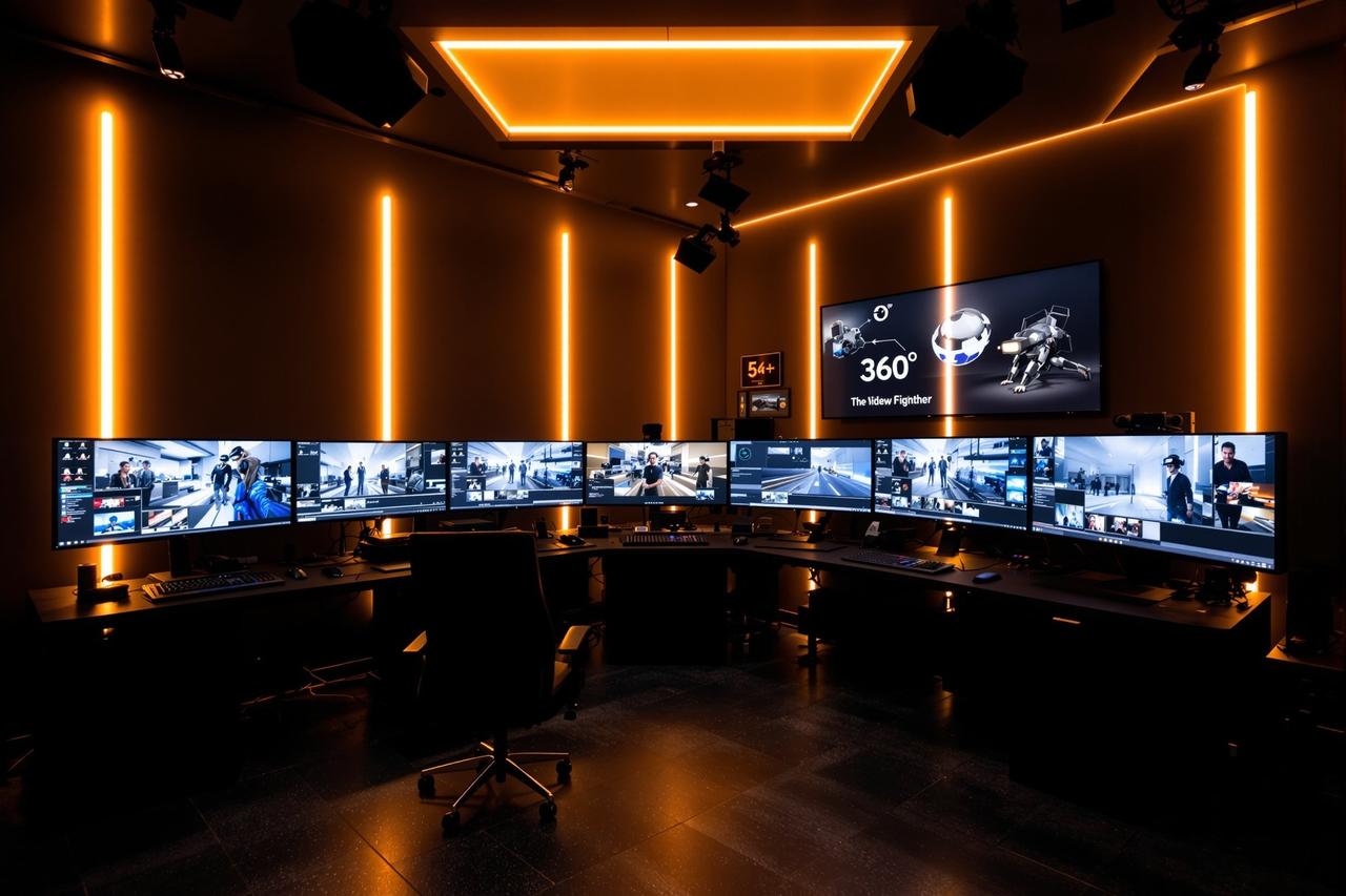VR全景视频技术突破，韩漫网址引领行业创新 - 技术前沿新闻配图